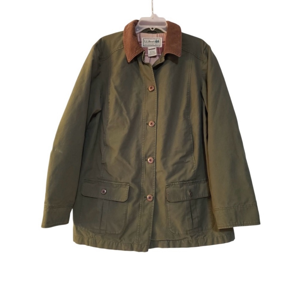 L.L. Bean Women's Olive Green Barn Jacket